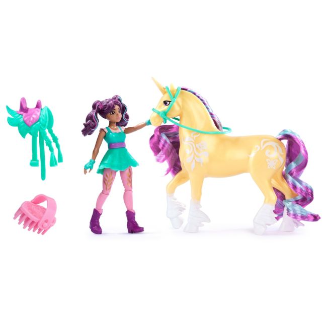 UNICORN ACADEMY SET UNICORN LEAF SI PAPUSA AVA VIV6071175_20149004