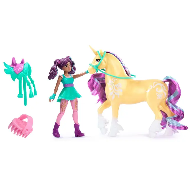 UNICORN ACADEMY SET UNICORN LEAF SI PAPUSA AVA VIV6071175_20149004