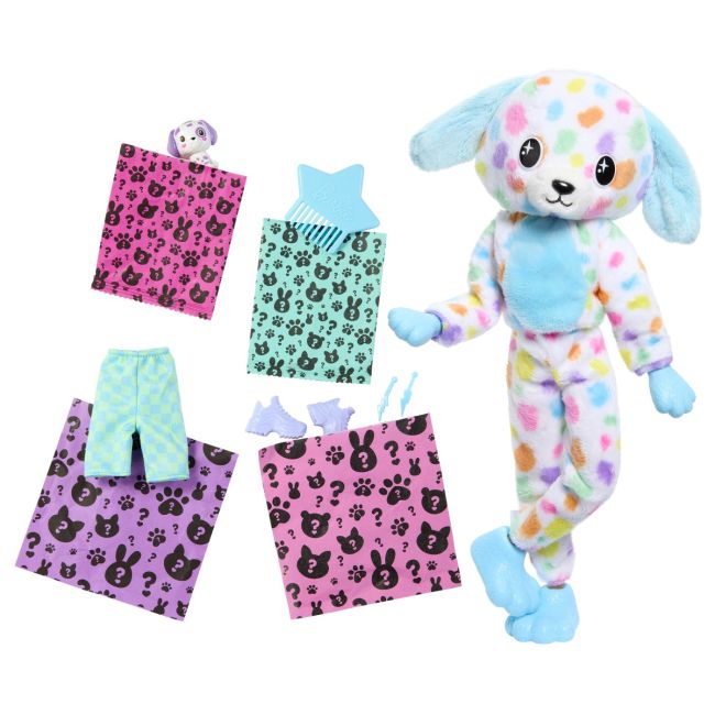 BARBIE PAPUSA BARBIE CUTIE REVEAL DALMATIAN VIVMTHRK41