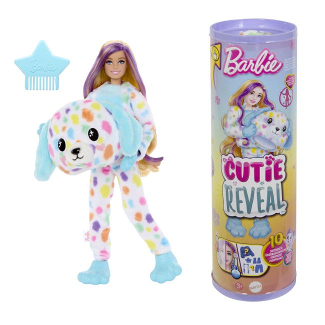BARBIE PAPUSA BARBIE CUTIE REVEAL DALMATIAN VIVMTHRK41