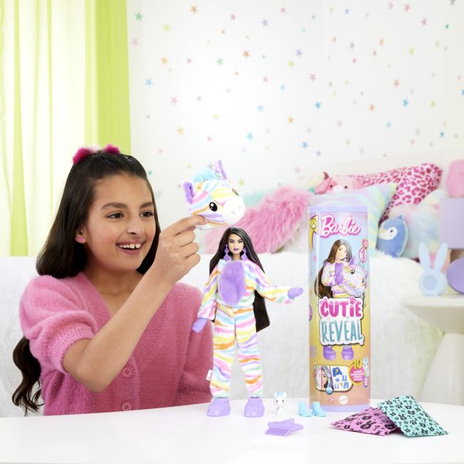 BARBIE PAPUSA BARBIE CUTIE REVEAL ZEBRA VIVMTHRK39