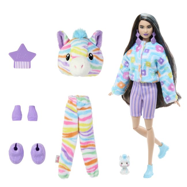 BARBIE PAPUSA BARBIE CUTIE REVEAL ZEBRA VIVMTHRK39