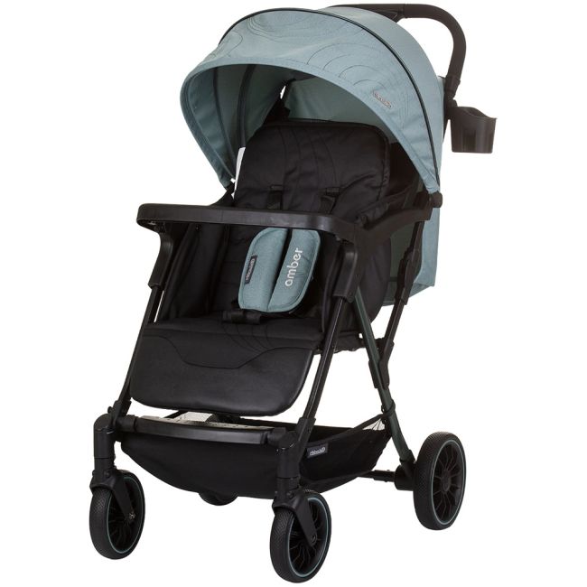Carucior sport chipolino amber cu husa picioare pastel green hublkab02404pg