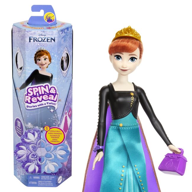 DISNEY FROZEN SPIN AND REVEAL PAPUSA ANNA VIVMTHXD27
