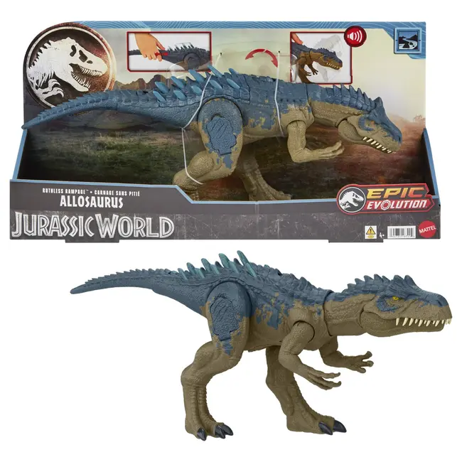 JURASSIC WORLD EPIC EVOLUTION DINOZAUR ALLOSAURUS VIVMTHRX50