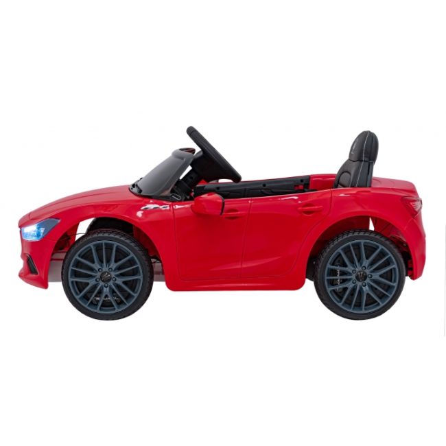 Masinuta electrica cu telecomanda maserati ghibli, roti eva, scaun tapitat, 100x66x41 cm, putere 60w - rosu edeedipa.sl631b.cr