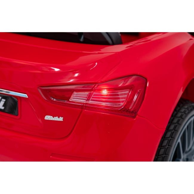 Masinuta electrica cu telecomanda maserati ghibli, roti eva, scaun tapitat, 100x66x41 cm, putere 60w - rosu edeedipa.sl631b.cr