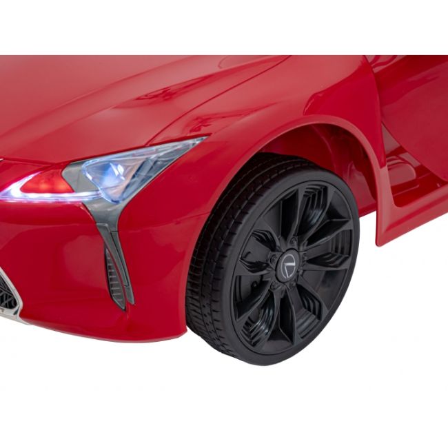 Masinuta electrica cu telecomanda lexus lc500, roti eva, scaun tapitat, 108x60x43 cm, putere 70w - rosu edeedipa.je1618.cr