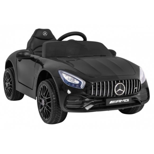 Masinuta electrica cu telecomanda mercedes benz gt, roti eva, scaun tapitat, 108x68x48 cm, putere 70w - negru edeedipa.hl-2588.cz