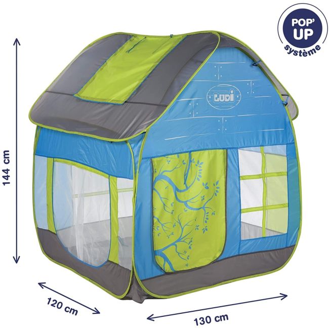 Pachet Cort de joaca COTTAGE si covoras din spuma PLAY DNBLUD5210-90021
