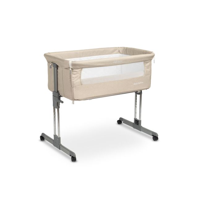 Patut co-sleeping cu saltea si reglare in 7 pozitii Caretero SLEEP2GETHER Bej PMICTERO-395
