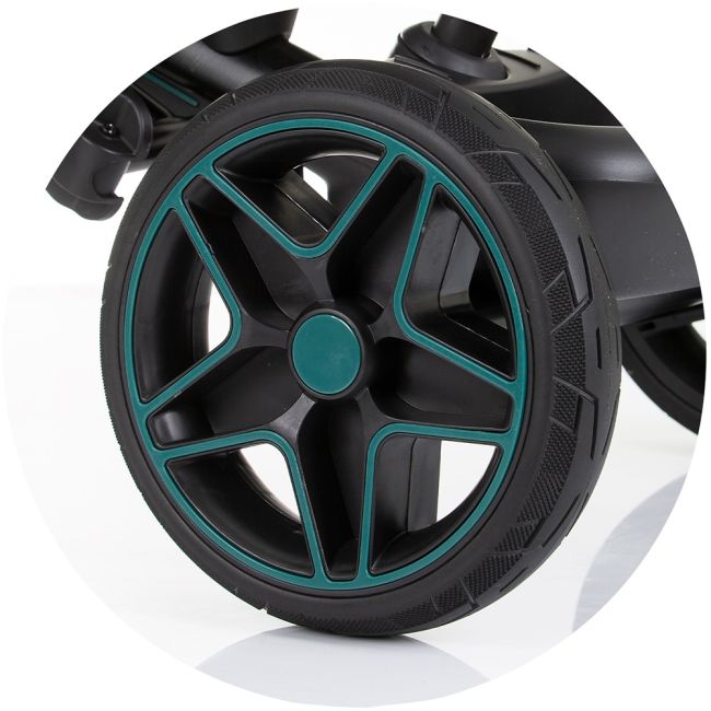 Tricicleta cu copertina si sezut reversibil chipolino derby teal hubtrkdr02403tl