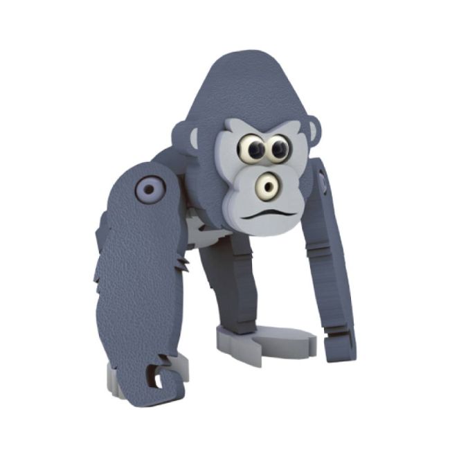 Madmat Zoo Puzzle 3D Gorilla Mic - Mandelli BEEMD705000306