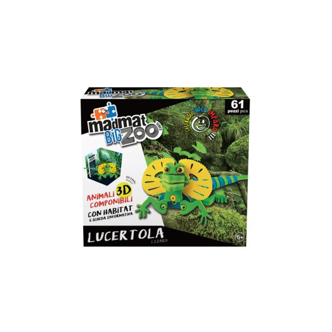 Madmat Zoo Puzzle 3D Soparla Mare - Mandelli BEEMD705000361