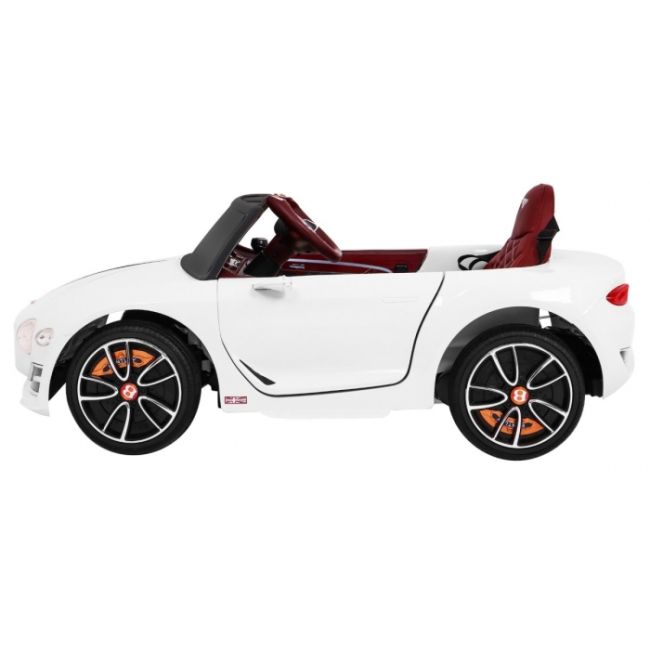 Masinuta electrica cu telecomanda bentley exp 12, roti eva, scaun tapitat, 107x59x44 cm, putere 24v - alb edeedipa.je1166.bia