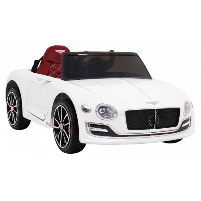 Masinuta electrica cu telecomanda bentley exp 12, roti eva, scaun tapitat, 107x59x44 cm, putere 24v - alb edeedipa.je1166.bia