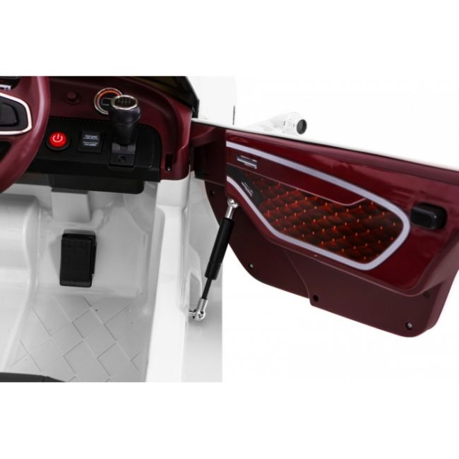 Masinuta electrica cu telecomanda bentley exp 12, roti eva, scaun tapitat, 107x59x44 cm, putere 24v - alb edeedipa.je1166.bia