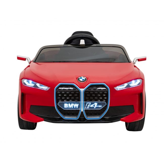 Masinuta electrica cu telecomanda bmw i4, roti eva, scaun tapitat, 116x79x45 cm, putere 50w - rosu edeedipa.je1009.cr