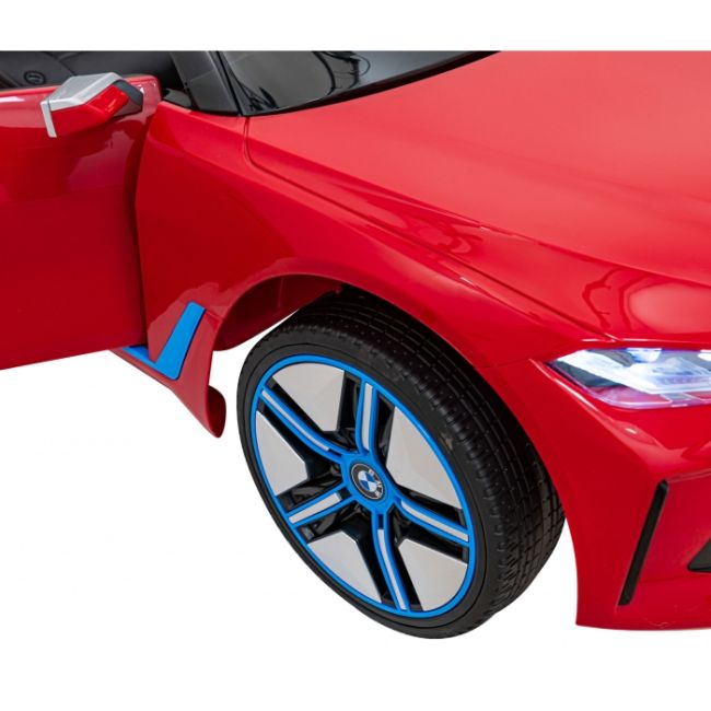 Masinuta electrica cu telecomanda bmw i4, roti eva, scaun tapitat, 116x79x45 cm, putere 50w - rosu edeedipa.je1009.cr