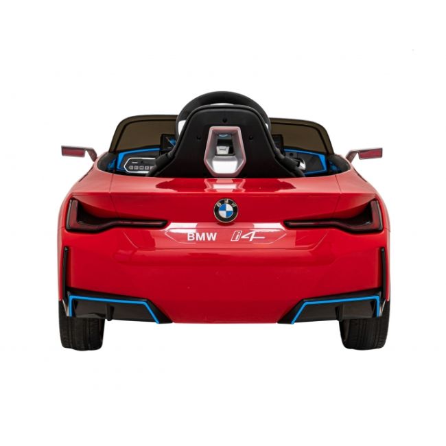 Masinuta electrica cu telecomanda bmw i4, roti eva, scaun tapitat, 116x79x45 cm, putere 50w - rosu edeedipa.je1009.cr