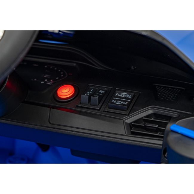 Masinuta electrica cu telecomanda bmw m4, roti eva, scaun tapitat, 112x71x46 cm, putere 70w - albastru edeedipa.sx2418.nie