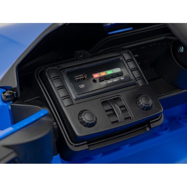 Masinuta electrica cu telecomanda bmw m4, roti eva, scaun tapitat, 112x71x46 cm, putere 70w - albastru edeedipa.sx2418.nie