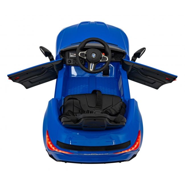 Masinuta electrica cu telecomanda bmw m4, roti eva, scaun tapitat, 112x71x46 cm, putere 70w - albastru edeedipa.sx2418.nie