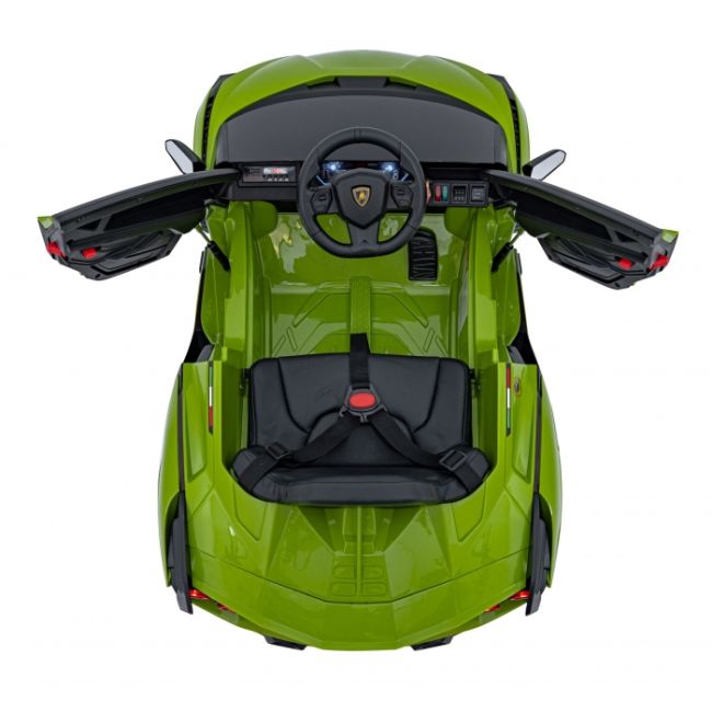Masinuta electrica cu telecomanda lamborghini sian, roti eva, scaun tapitat, 108x62x38 cm, putere 106w - verde edeedipa.qls-6388.zie