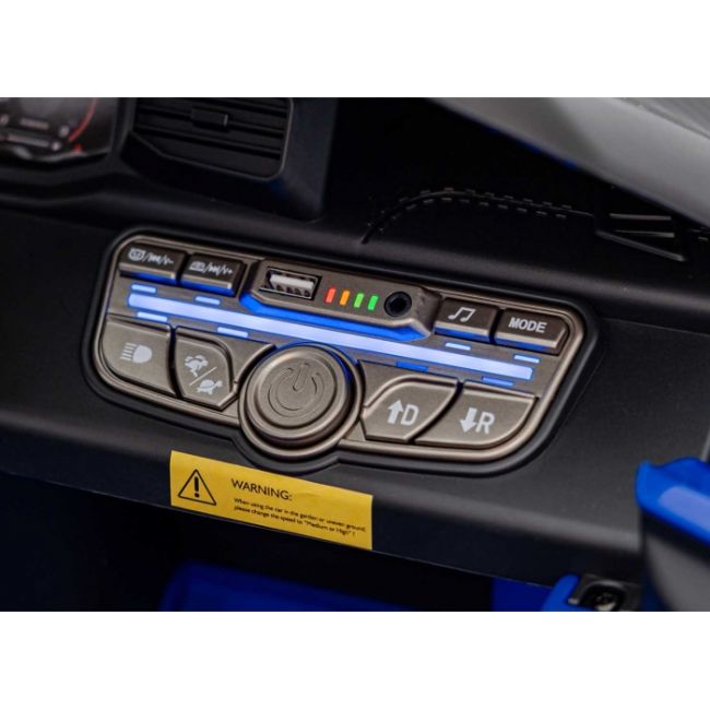 Masinuta electrica cu telecomanda maserati mc20 gt2, roti eva, scaun tapitat, 115x61x46 cm, putere 110w - albastru edeedipa.qls-8601.nie