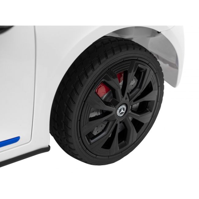 Masinuta electrica cu telecomanda mercedes benz amg eqa, roti eva, scaun tapitat, 101x69x53 cm, putere 70w - alb edeedipa.qy2288.bia