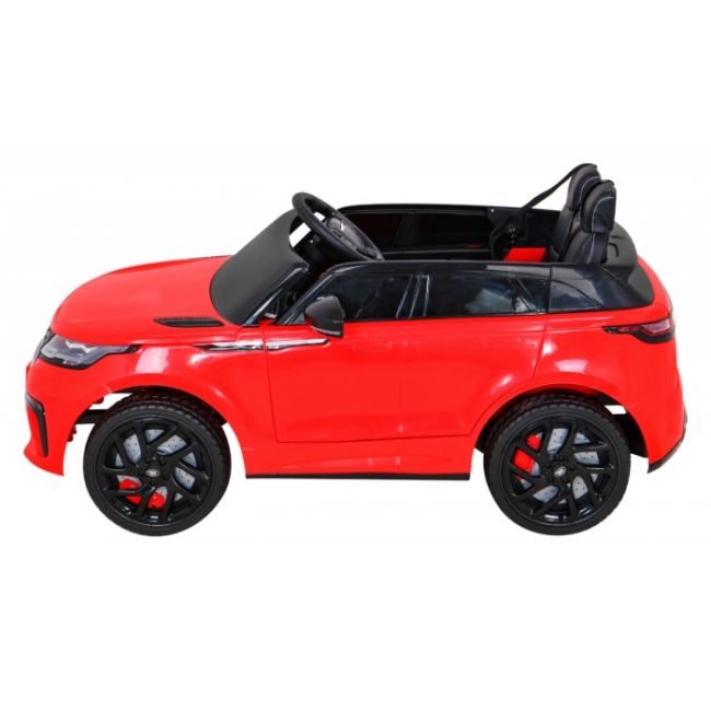 Masinuta electrica cu telecomanda range rover velar, roti eva, scaun tapitat, 107x64x49 cm, putere 70w - rosu edeedipa.qy2088.cr