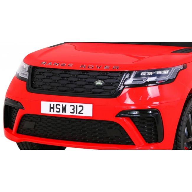 Masinuta electrica cu telecomanda range rover velar, roti eva, scaun tapitat, 107x64x49 cm, putere 70w - rosu edeedipa.qy2088.cr