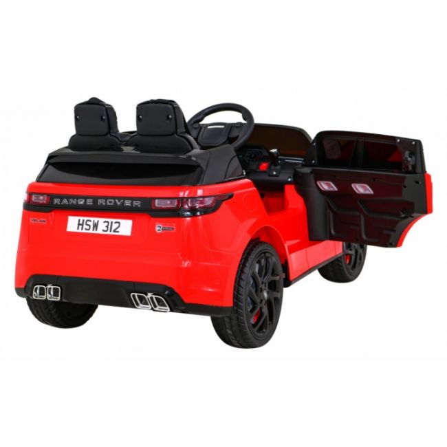 Masinuta electrica cu telecomanda range rover velar, roti eva, scaun tapitat, 107x64x49 cm, putere 70w - rosu edeedipa.qy2088.cr