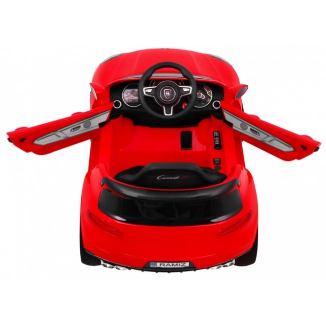 Masinuta electrica cu telecomanda turbo-s, roti eva, scaun din plastic, 101x63x51, putere 60w - rosu edeedipa.hl1518.cr