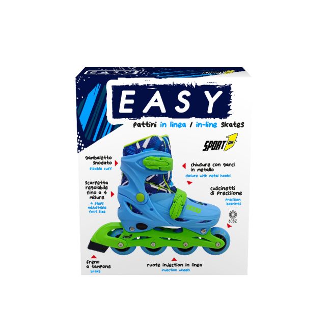 Role Reglabile Easy Bleu 39-42 - Mandelli BEEMD707400031