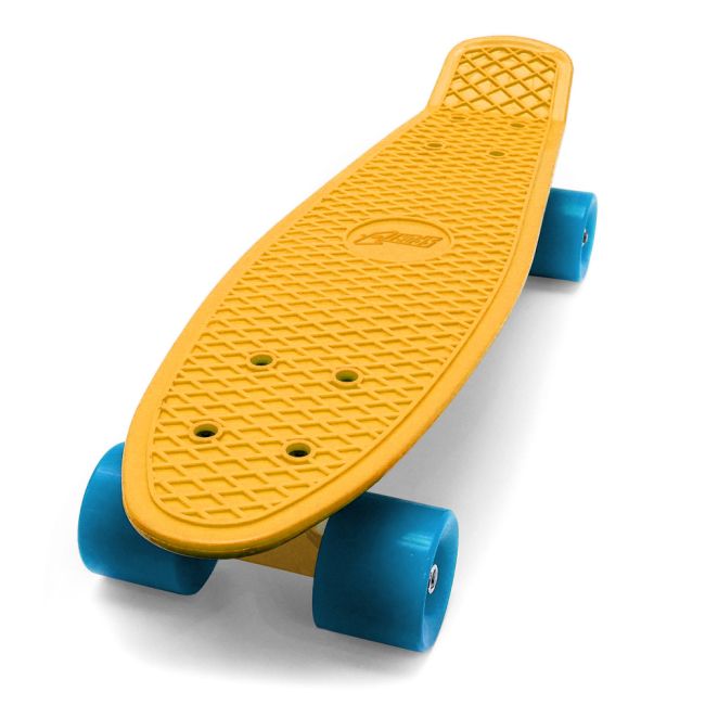 Skateboard Street Cruizer 57cm Galben - Mandelli BEEMD707100006G