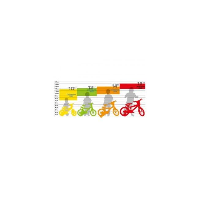 Bicicleta 12'' Pinocchio - Dino Bikes BEEDN612L-PN