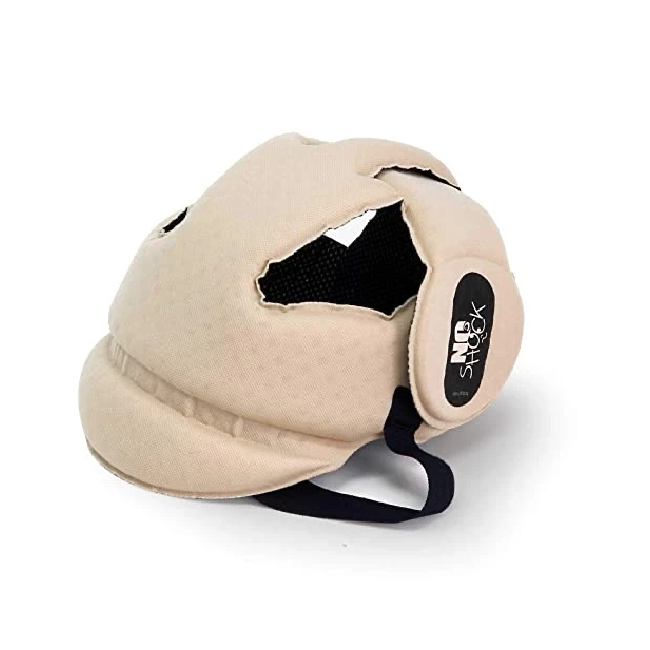Casca protectie bebe - OKBaby - bej BEEOK929-01