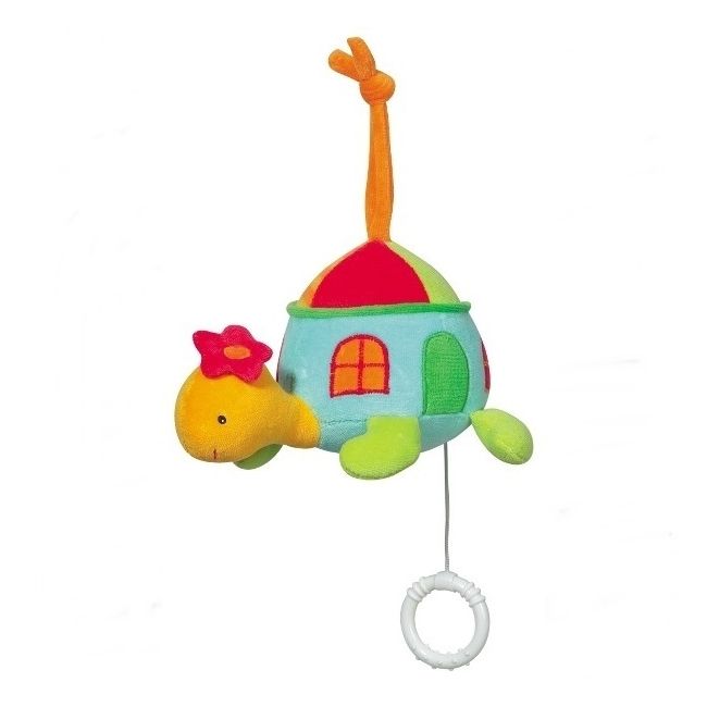 Jucarie muzicala Testoasa - Brevi Soft Toys BEEBV168358