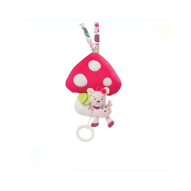 Jucarie muzicala ciuperca - Brevi Soft Toys BEEBV076073