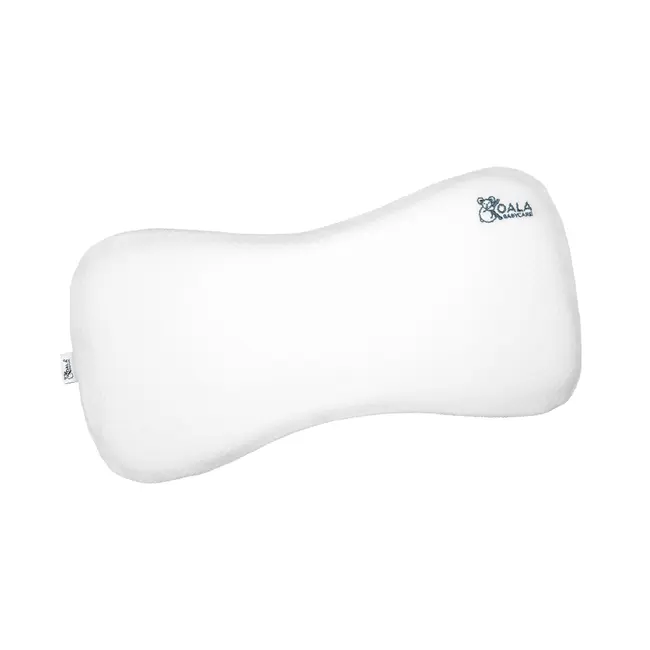 Perna bebelusi anti plagiocefalie 0-36 luni, forma ergonomica cu spuma memory, 2 huse detasabile, certificata in germania, koala perfect head maxi blue lvtk8051938140049