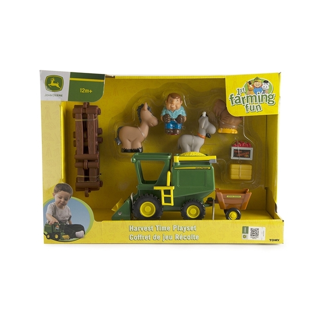 Set de joaca Timpul recoltei - Biemme - JOHNNY DEERE BEEBM43069