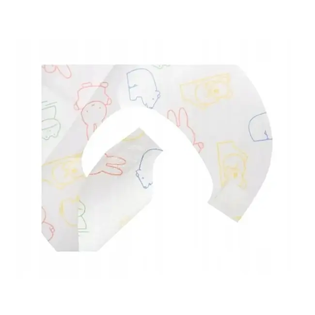 Bavete de unica folosinta, Bocioland, Cu buzunar, Set de 10 bucati, Multicolor BYNBL157