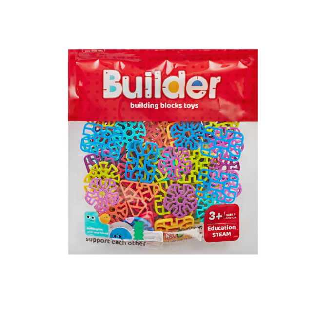 Joc de constructie steam - fulgi de zapada (84 piese)