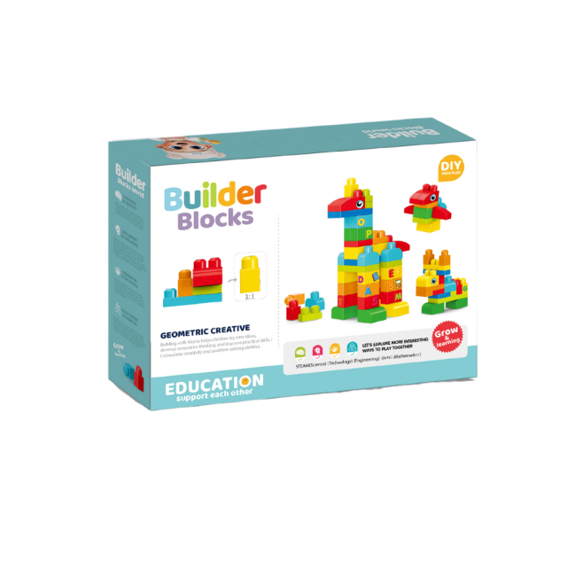 Set de constructie steam - animalute (62 piese)