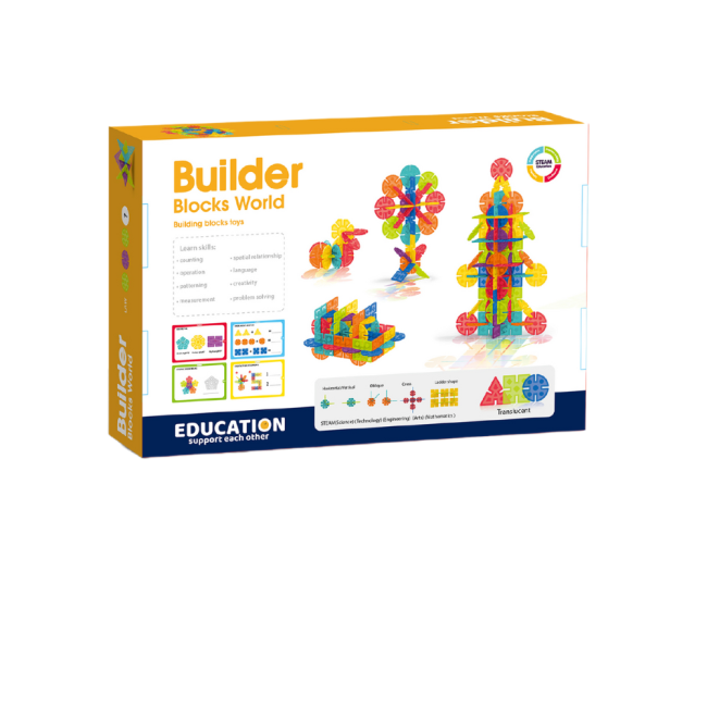 Set de constructie steam - fulgi de zapada (224 piese)