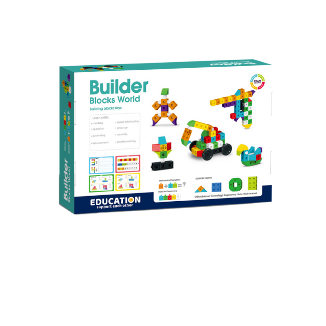 Set de constructie steam - invatam si ne distram (120 piese)