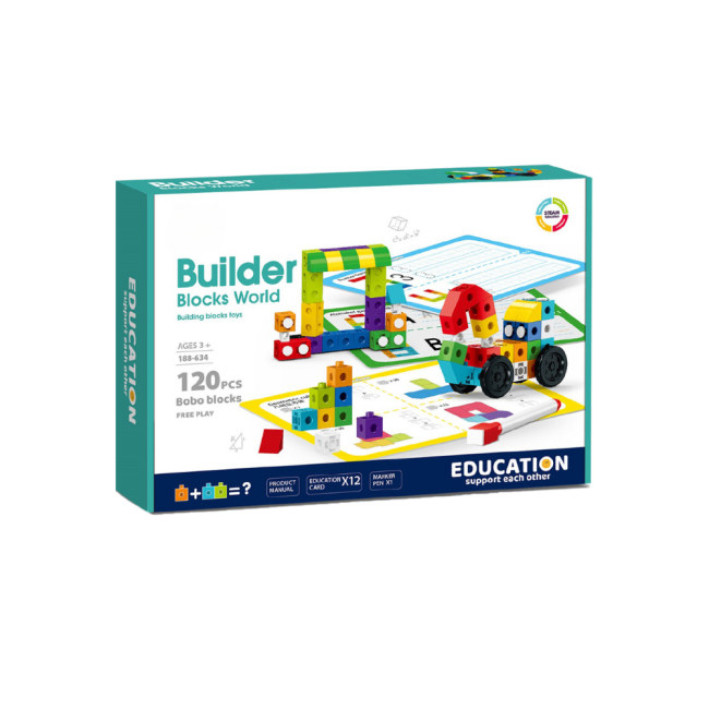 Set de constructie steam - invatam si ne distram (120 piese)