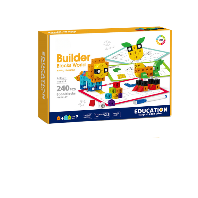 Set de constructie steam - invatam si ne distram (240 piese)