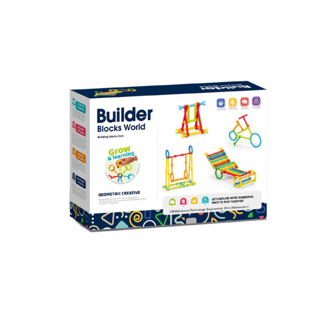 Set de constructie steam - micutul inginer (210 piese)